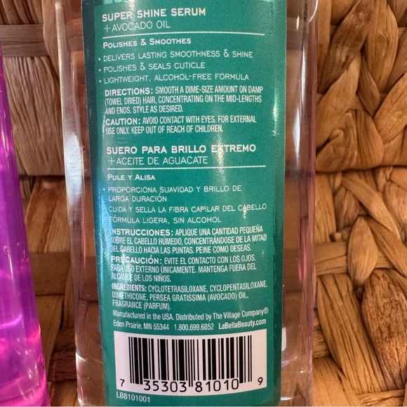 La Bella Lots of Curls Styling Gel & Super Shine Serum Duo Set Bundle - Picture 4 of 6